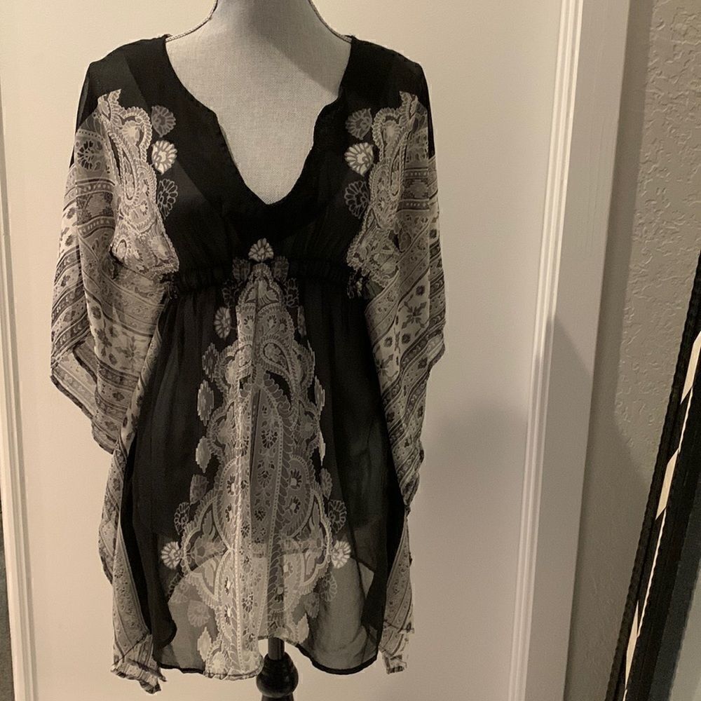 Black and White Tunic